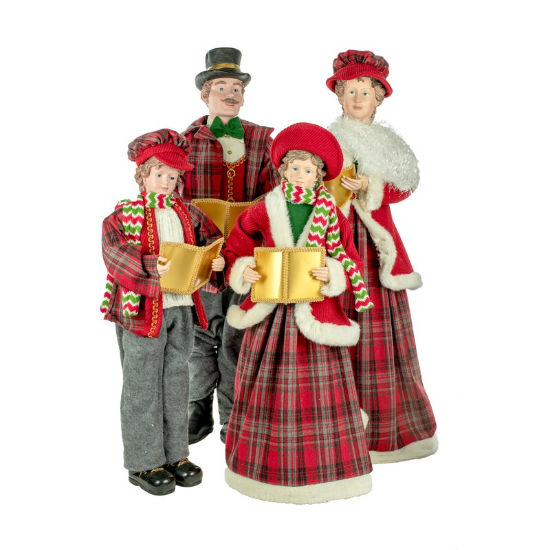 The Holiday Aisle Piece Caroler Figurine Set Wayfair